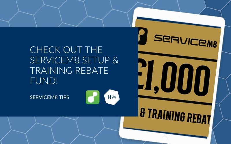 Check out the ServiceM8 setup and training rebate fund!