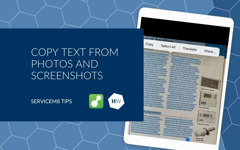 Did you know you can copy text from photos and screenshots in your iPhone camera roll!