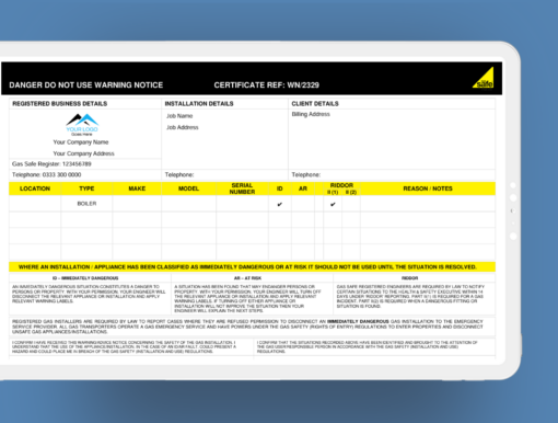 Gas Form Bundle - ServiceM8 Form - Digital Product