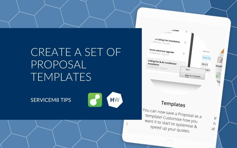 servicem8 proposal templates