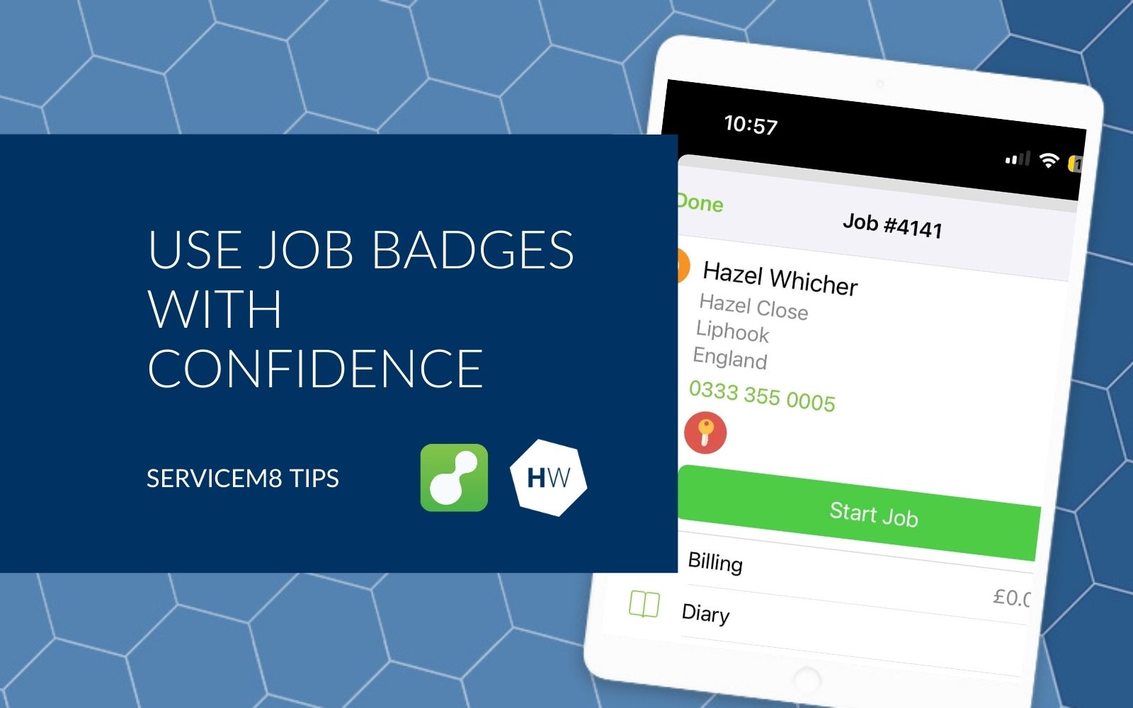 Use job badges with confidence