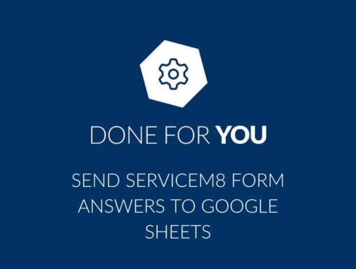 ServiceM8 to Google Sheets Zapier Automation Service